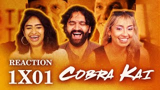 Hi-Ya? Cobra Kai - 1x1 Ace Degenerate - Group Reaction