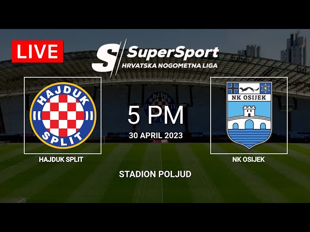 hajduk split osijek uživo  Croatian Football Cup 2022-23 Live