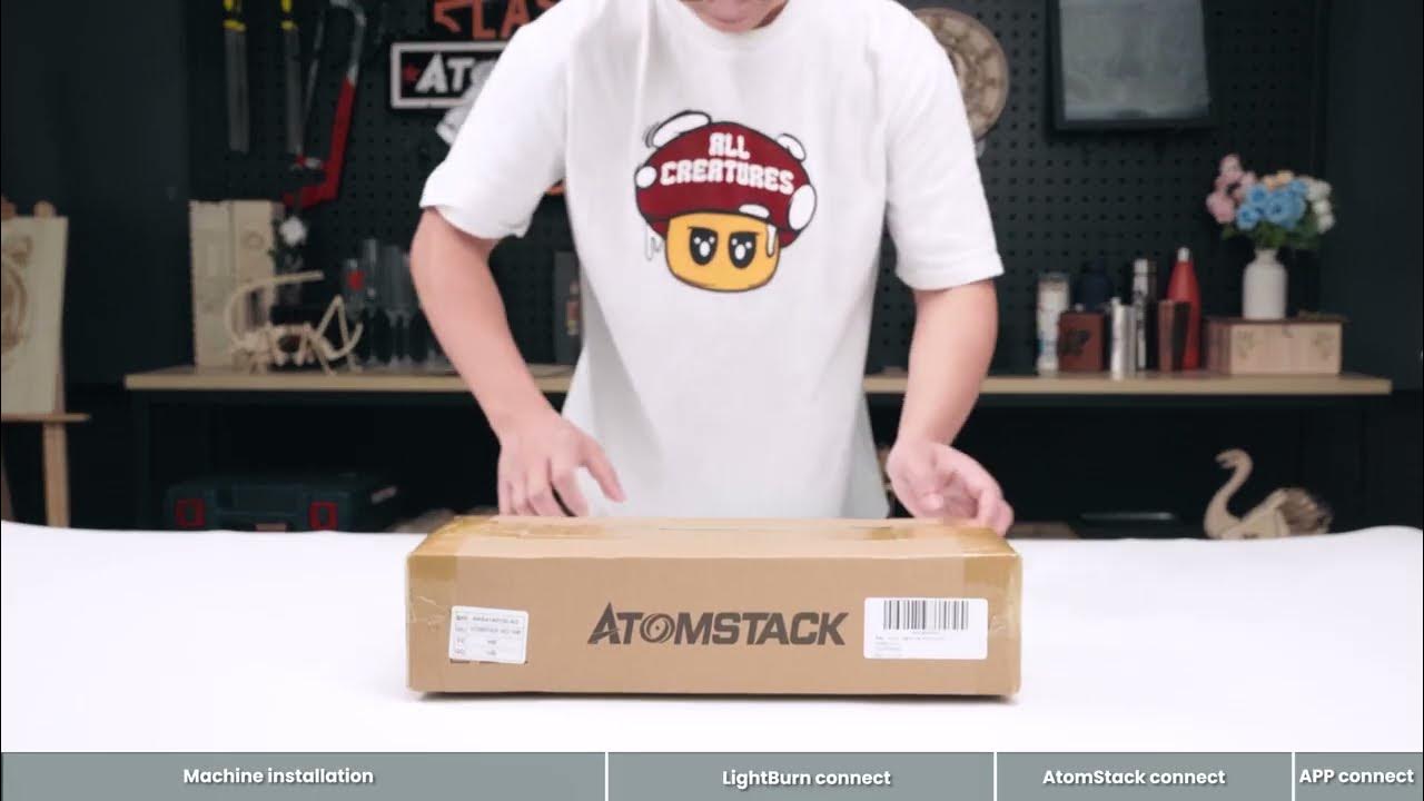 How to install AtomStack AC2 Camera AC2 Camera Installation Tutorial