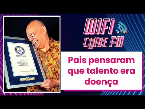 Brasileiro entra para o Guiness por "talento" diferente - Lolla e Denis - Wifi Clube fm