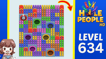 Hole People Level 634 Solution Walkthrough