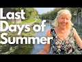 The last days of summer on a narrowboat  late summer boating and walking  episode 175