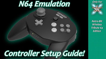 [PC/ROG Ally] Retroarch N64 Emulation Button Mapping Setup For Retro-Bit Wireless Tribute 64