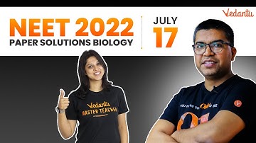 NEET Biology 2022 Paper Solution With Answer | NEET 2022 Exam | Vedantu NEET