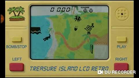 Treasure Island Retro LCD Game