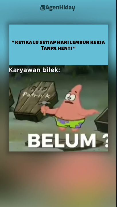 patrick: belum 💀 #meme