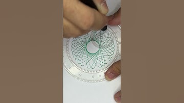 Simple spirography😉 #asmr #art #shorts #drawing #spirograph #spirographdrawing #spirographasmr