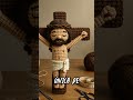 Jesús crucificado en crochet