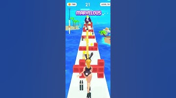 Dancing Race Squid Game skin Gameplay New Update Squid Game in Dancing Race All levels