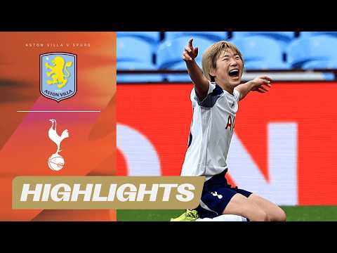 Spurs Score Seven in Ten-Goal Thriller! | Aston Villa v Tottenham | Barclays WSL 25/26