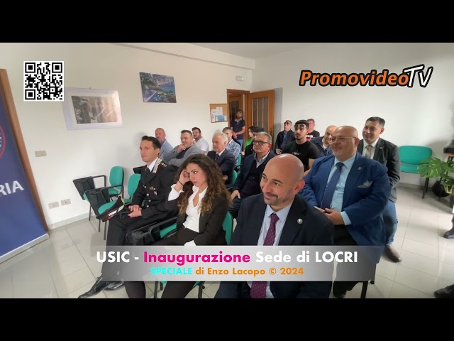 Locri(RC)-Inaugurata la sede USIC del sindacato dei carabinieri.