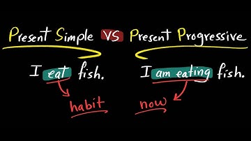 Present Simple VS Present Progressive  (present continuous)