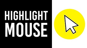 How to Highlight Mouse Pointer on Windows 10 PC