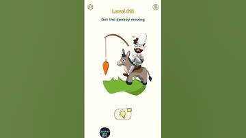 DOP 2 Level 618 | get the donkey moving | #dop #dop2 #dopgame #shorts #ytshorts #viralshorts