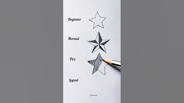 How to draw a star⭐🤔#art#drawing #tutorial #shorts #youtubeshorts