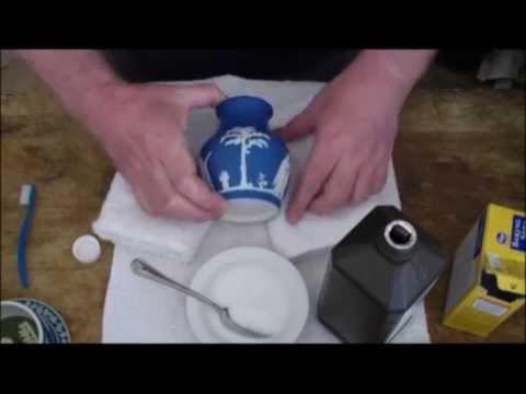 How to Glue and Repair Broken Porcelain and Ceramic #ceramics #restoration  #porcelain #repair 