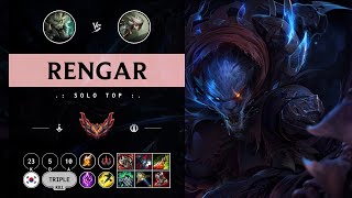 Rengar Top vs Camille - KR Grandmaster Patch 14.10