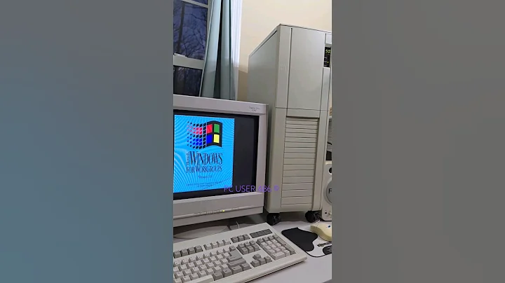 it's 1994 & you Startup Windows 3.11 #asmr #nostalgia