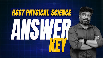 Prepscale HSST PHYSICS ANSWER KEY