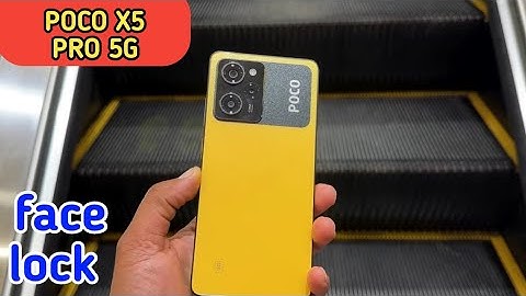 How to set face lock in Poco X5 Pro 5G,Poco X5 Pro 5G mein face lock kaise lagaen,