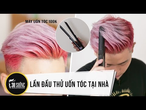 Máy Uốn Tóc Nam Que Uốn Tóc Bằng Gốm Máy Uốn Tóc Xoăn Sâu Nhỏ Xoay Bằng  Sắt 360 Độ  Lazadavn