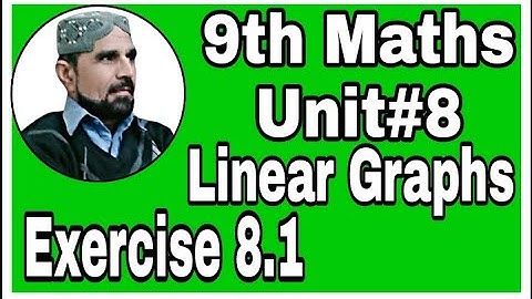 exercise 8.1 unit 8 math class 9 | linear equations | sir Abbas#abbasmaths