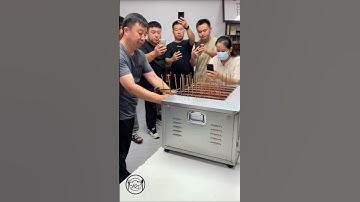 #shorts máy nướng thịt xiên tự quay #MayNuongThit #BBQTuDong #ẩmthực #streetfood #ănvặt