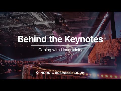 Towards Nordic Business Forum 2018: Oh, you're the one doing the