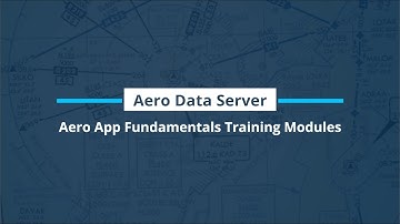 Aero App Fundamentals Chapter 4: Aero Data Server, Section 1: Aero Data Server Introduction