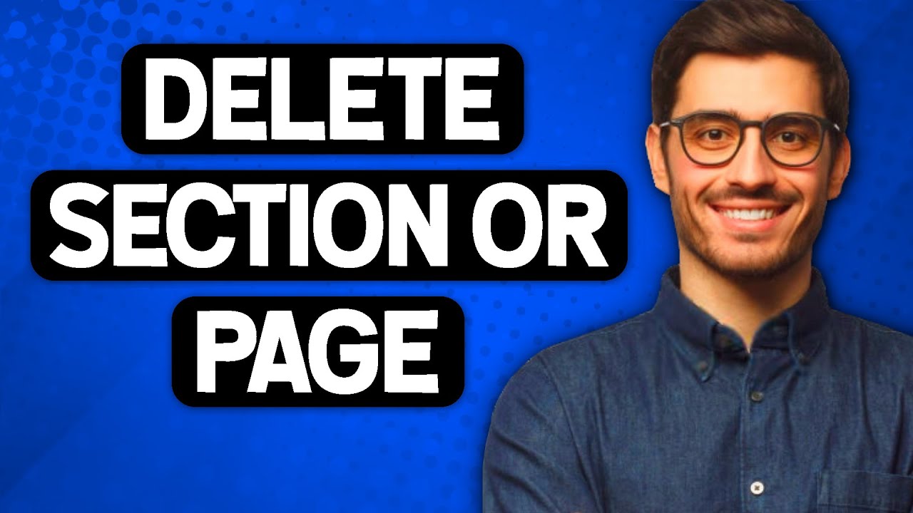 How To Delete A Section Or Page On Wix (2022) | Remove Section Or Page On Wix Website