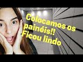 COLOCAMOS O PAINEL CANALETADO NA LOJA+ CHEGOU OS MÓVEIS E BALCÃO *ficou muito lindo*