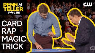 Download Lagu Magician Performs Rapping Card Magic Trick | Penn \u0026 Teller: Fool Us | The CW MP3