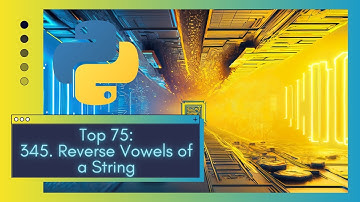 Master the Two-Pointer Technique in Python | LeetCode 345. Reverse Vowels of a String Challenge