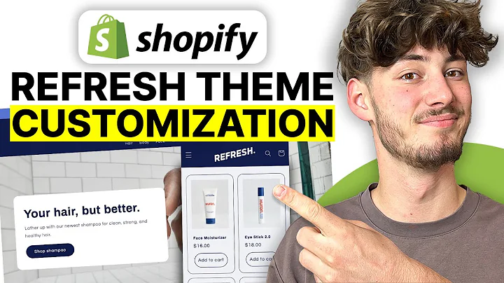 Customize Shopify Refresh Theme: Step-by-Step Tutorial