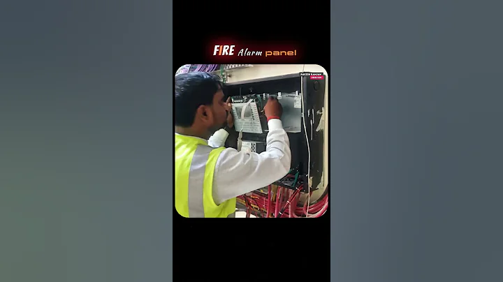 Notifier fire alarm panel installation parts #shorts #viralshorts