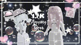 1.7k robux shopping spree 💖✨ || Mochii Swirl