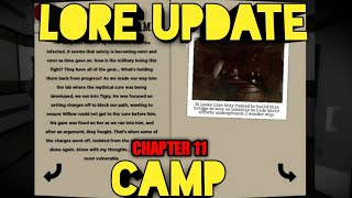 ALL PAGES/NOTES LOCATIONS IN PIGGY BOOK 2 CHAPTER 11!! (CAMP)