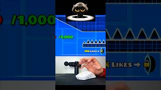 sCATman vs. IMPOSSIBLE 1,000 Clicks Wave Challenge! #shorts