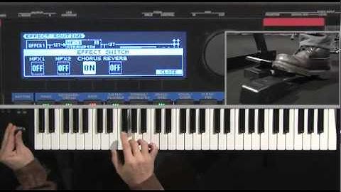 JUNO-Gi Effects Sound check:  Aggressive Lead Guitar variations