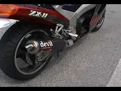 ZZR1100 ZX11 devil管　kawasaki デビル管