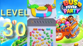 Bus Fever Party Level 30 walkthrough (hard) Solution  screenshot 1