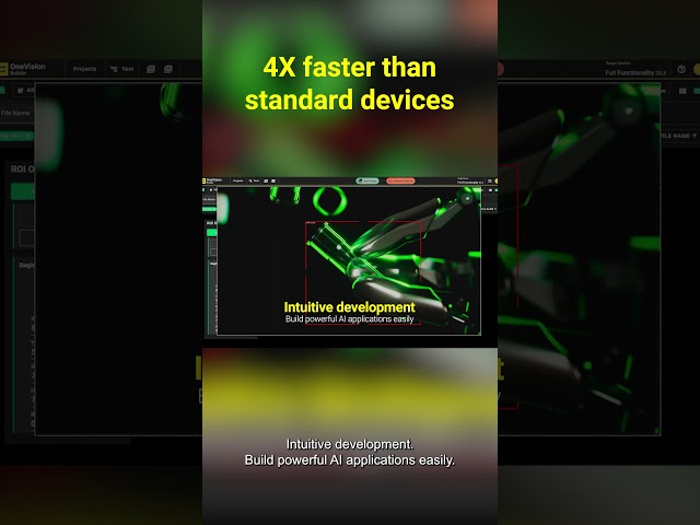 #machinevision at maximum speed with the Cognex In-Sight 3900