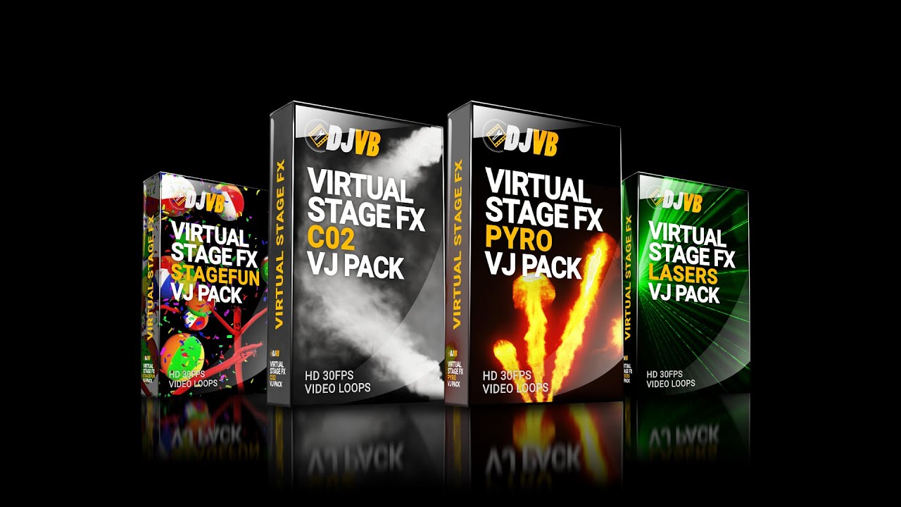 Stages fx. VJ loop. Every Stage FX Coal. Showstopper Bundle.