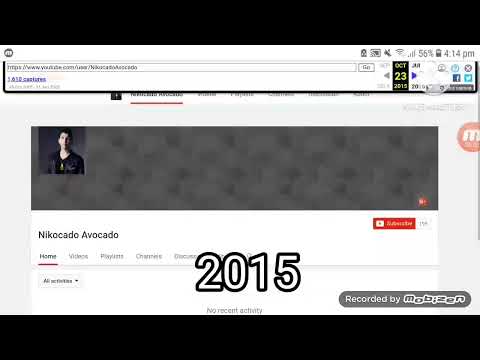 nikocado avocado channel evolution (2023 - 2015)