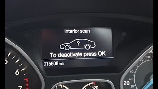 Interior Scan Is For On The Ford Focus