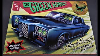 FIRST LOOK! ALL NEW! The Green Hornet Black Beauty Chrysler Imperial 1/25 Scale Model AMT 1271 Kato