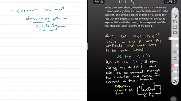 JEE advanced 2024// RL circuit- good solved problem