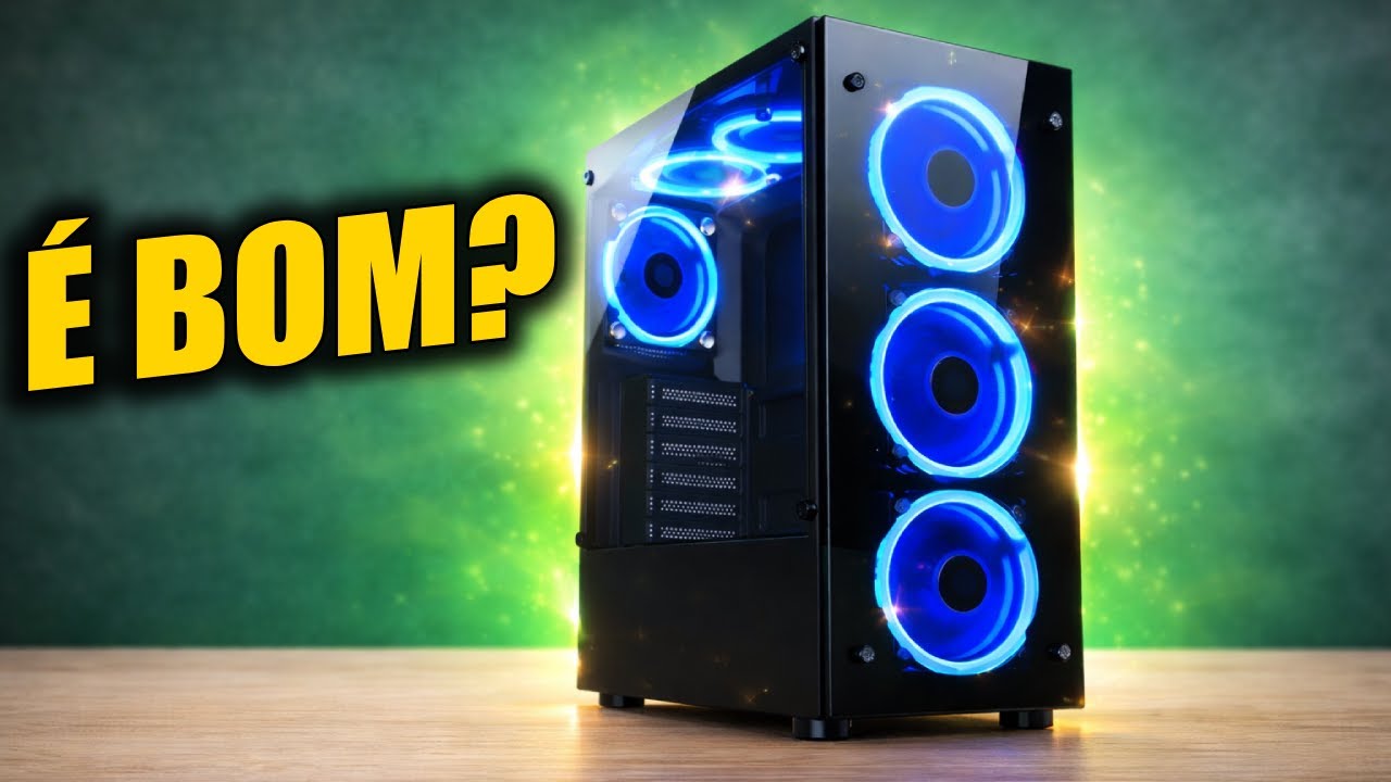 ✅Vale a pena montar um PC nesse gabinete? | Rise Mode Glass 06X