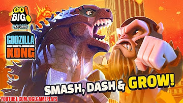 Go BIG! Feat. Godzilla vs Kong - Gameplay Part 1 Tutorial (Android,ios)