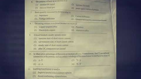 TS TRANSCO SUB ENGINEER 2018// PAPER